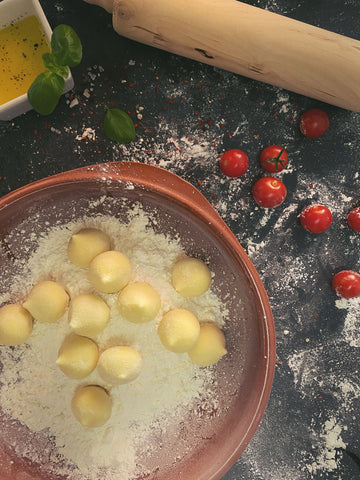 Gnocconi mit Mozzarella & Tomaten